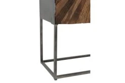 HELLIN Armoire Bar En Bois Et Pieds Métal -Boutique Maisons du Monde armoire bar en bois et pieds metal 5