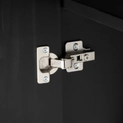 RNT By Really Nice Things Armoire Buffet En Bois De Pin Couleur Noir -Boutique Maisons du Monde armoire buffet en bois de pin couleur noir 2