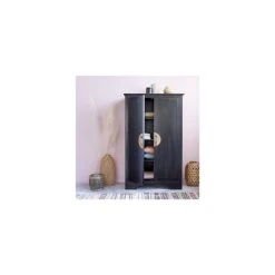 BOIS DESSUS BOIS DESSOUS Armoire En Acajou Massif -Boutique Maisons du Monde armoire en acajou massif 4