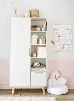 Maisons Du Monde Armoire Style Scandinave 1 Porte 1 Tiroir Blanc -Boutique Maisons du Monde armoire style scandinave 1 porte 1 tiroir blanc 1000 14 14 193083 10