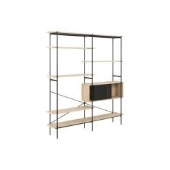 CONCEPT USINE Bibliothèque Style Industriel Métal Et Bois 9 CONCEPT USINE Bibliothèque Style Industriel Métal Et Bois -Boutique Maisons du Monde bibliotheque style industriel metal et bois 3