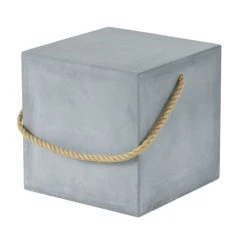 Boutique Maisons du Monde -Boutique Maisons du Monde bout de canape en ciment et poignee en corde 1000 16 36 213400 2