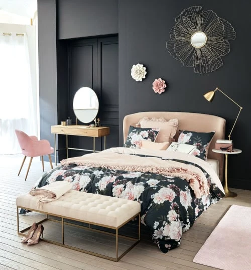 Maisons Du Monde Bout De Lit Capitonné Beige Et Métal Coloris Laiton 6 Maisons Du Monde Bout De Lit Capitonné Beige Et Métal Coloris Laiton – Image 6