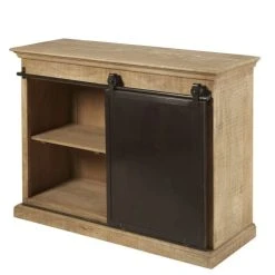 Maisons Du Monde Buffet 1 Porte 3 Tiroirs En Manguier Massif -Boutique Maisons du Monde buffet 1 porte 3 tiroirs en manguier massif 1000 13 34 186010 3