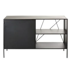 Maisons Du Monde Buffet 1 Porte En Métal Noir