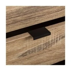 Unimasa Buffet 2 Placards + 3 Tiroirs Bois Et Métal Noir 8 Unimasa Buffet 2 Placards + 3 Tiroirs Bois Et Métal Noir -Boutique Maisons du Monde buffet 2 placards 3 tiroirs bois et metal noir 3