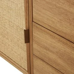 Maisons Du Monde Buffet 2 Portes 3 Tiroirs Cannage En Rotin -Boutique Maisons du Monde buffet 2 portes 3 tiroirs cannage en rotin 1000 9 8 217677 3