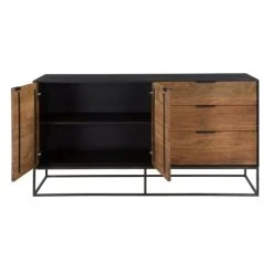 Rendez Vous Déco Buffet 2 Portes 3 Tiroirs En Bois D'acacia, Pieds En Métal 10 Rendez Vous Déco Buffet 2 Portes 3 Tiroirs En Bois D'acacia, Pieds En Métal -Boutique Maisons du Monde buffet 2 portes 3 tiroirs en bois d acacia pieds en metal 4