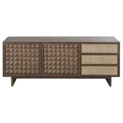 Maisons Du Monde Buffet 2 Portes 3 Tiroirs En Bois De Manguier