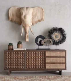 Maisons Du Monde Buffet 2 Portes 3 Tiroirs En Bois De Manguier -Boutique Maisons du Monde buffet 2 portes 3 tiroirs en bois de manguier 1000 8 14 226006 5