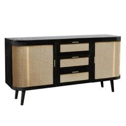 Rendez Vous Déco Buffet 2 Portes 3 Tiroirs En Bois De Manguier Et Cannage 10 Rendez Vous Déco Buffet 2 Portes 3 Tiroirs En Bois De Manguier Et Cannage -Boutique Maisons du Monde buffet 2 portes 3 tiroirs en bois de manguier et cannage 4