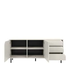 Tenzo Buffet 2 Portes 3 Tiroirs En Bois L177cm Blanc Cassé 9 Tenzo Buffet 2 Portes 3 Tiroirs En Bois L177cm Blanc Cassé -Boutique Maisons du Monde buffet 2 portes 3 tiroirs en bois l177cm blanc casse 3