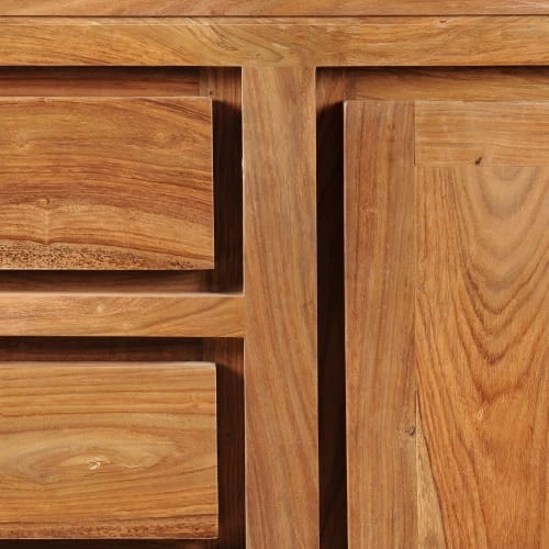 Maisons Du Monde Buffet 2 Portes 3 Tiroirs En Sheesham Massif 5 Maisons Du Monde Buffet 2 Portes 3 Tiroirs En Sheesham Massif – Image 5