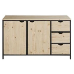 Maisons Du Monde Buffet 2 Portes 3 Tiroirs Industriel