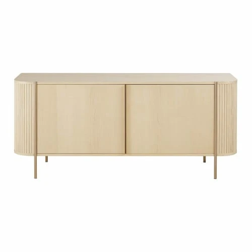 Maisons Du Monde Buffet 2 Portes Beige Et Métal Coloris Laiton 1 Maisons Du Monde Buffet 2 Portes Beige Et Métal Coloris Laiton