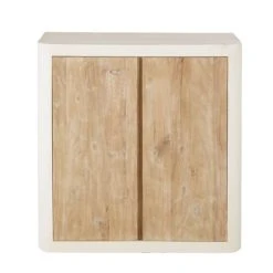 Maisons Du Monde Buffet 2 Portes Blanc Crème