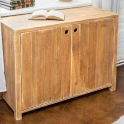 Dendro Buffet 2 Portes Bois Massif -Boutique Maisons du Monde buffet 2 portes bois massif 2