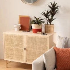 Maisons Du Monde Buffet 2 Portes Cannage En Rotin -Boutique Maisons du Monde buffet 2 portes cannage en rotin 1000 6 25 196169 9