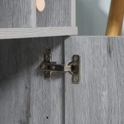 HOMCOM Buffet 2 Portes Casier 18 Bouteilles Aspect Bois Veinage Gris 11 HOMCOM Buffet 2 Portes Casier 18 Bouteilles Aspect Bois Veinage Gris -Boutique Maisons du Monde buffet 2 portes casier 18 bouteilles aspect bois veinage gris 5