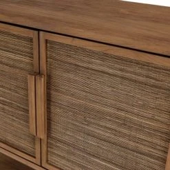 MACABANE Buffet 2 Portes En Bois De Teck Recyclé -Boutique Maisons du Monde buffet 2 portes en bois de teck recycle 3