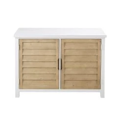 Maisons Du Monde Buffet 2 Portes En épicéa Massif Bicolore