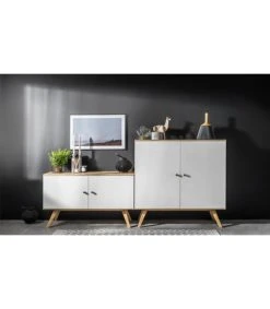 CALICOSY Buffet 2 Portes Et 6 étagères Intérieures L120 Cm - Marron 11 CALICOSY Buffet 2 Portes Et 6 étagères Intérieures L120 Cm - Marron -Boutique Maisons du Monde buffet 2 portes et 6 etageres interieures l120 cm marron 5