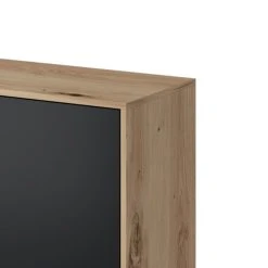 Petits Meubles Buffet 2 Portes Naturel Et Noir -Boutique Maisons du Monde buffet 2 portes naturel et noir 2