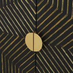 Maisons Du Monde Buffet 2 Portes Noir Mat Et Gravure Dorée 6 Maisons Du Monde Buffet 2 Portes Noir Mat Et Gravure Dorée -Boutique Maisons du Monde buffet 2 portes noir mat et gravure doree 1000 3 5 219847 3