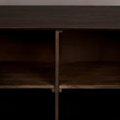 Dutchbone Buffet 2 Portes Sculptées En Bois Foncé Métal 10 Dutchbone Buffet 2 Portes Sculptées En Bois Foncé Métal -Boutique Maisons du Monde buffet 2 portes sculptees en bois fonce metal 4
