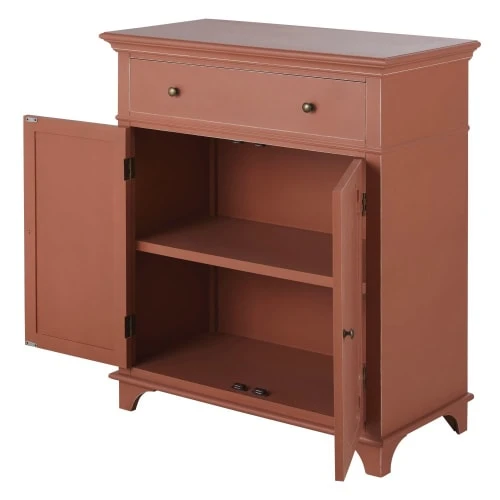 Maisons Du Monde Buffet 2 Portes Terracotta 2 Maisons Du Monde Buffet 2 Portes Terracotta – Image 2