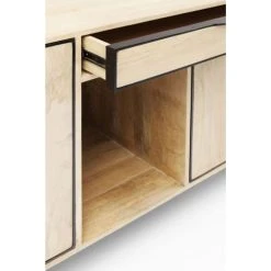 Kare Design Buffet 3 Portes 1 Tiroirs En Manguier Massif -Boutique Maisons du Monde buffet 3 portes 1 tiroirs en manguier massif 3