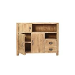 Dendro Buffet 3 Portes 2 Tiroirs Bois Massif 11 Dendro Buffet 3 Portes 2 Tiroirs Bois Massif -Boutique Maisons du Monde buffet 3 portes 2 tiroirs bois massif 5