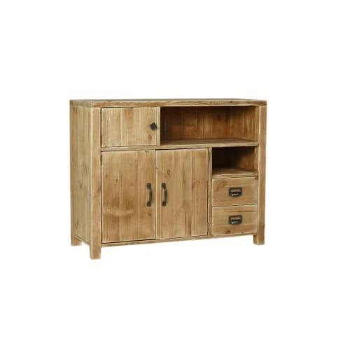 Dendro Buffet 3 Portes 2 Tiroirs Bois Massif 1 Dendro Buffet 3 Portes 2 Tiroirs Bois Massif