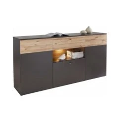 Alternative view of Meubletmoi Buffet 3 Portes 3 Tiroirs 195 Cm