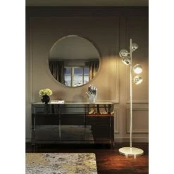 Alternative view of Kare Design Buffet 3 Portes 3 Tiroirs En Verre Gris