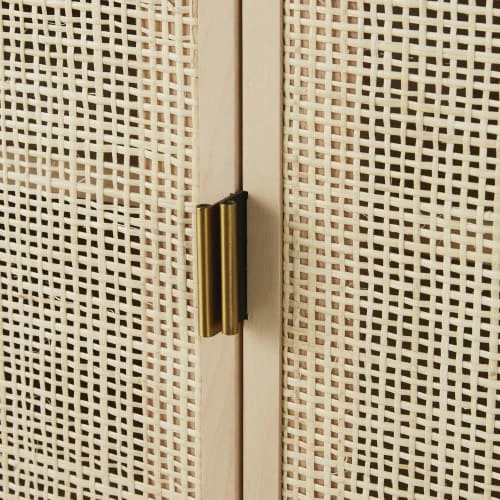 Maisons Du Monde Buffet 3 Portes Cannage En Rotin 3 Maisons Du Monde Buffet 3 Portes Cannage En Rotin – Image 3