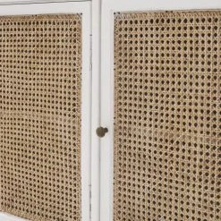 Maisons Du Monde Buffet 3 Portes En Acacia Blanc Et Bambou -Boutique Maisons du Monde buffet 3 portes en acacia blanc et bambou 1000 3 39 175273 5