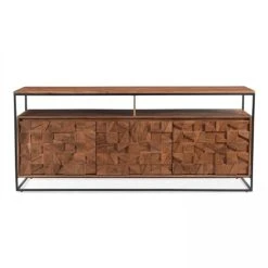 Oviala Buffet 3 Portes En Acacia Massif 7 Oviala Buffet 3 Portes En Acacia Massif -Boutique Maisons du Monde buffet 3 portes en acacia massif 3