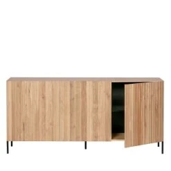 WOOOD Buffet 3 Portes En Bois -Boutique Maisons du Monde buffet 3 portes en bois 2