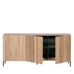 WOOOD Buffet 3 Portes En Bois -Boutique Maisons du Monde buffet 3 portes en bois 3