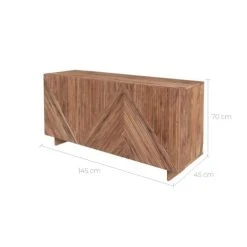 Rendez Vous Déco Buffet 3 Portes En Bois D'acacia 9 Rendez Vous Déco Buffet 3 Portes En Bois D'acacia -Boutique Maisons du Monde buffet 3 portes en bois d acacia 3
