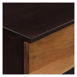 Rendez Vous Déco Buffet 3 Portes En Bois D'acacia Et Métal Noir 10 Rendez Vous Déco Buffet 3 Portes En Bois D'acacia Et Métal Noir -Boutique Maisons du Monde buffet 3 portes en bois d acacia et metal noir 4