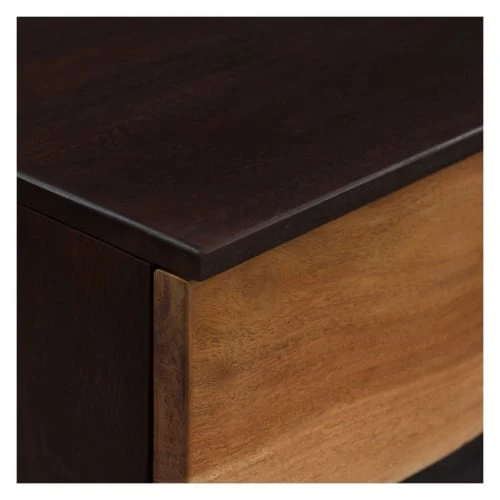 Rendez Vous Déco Buffet 3 Portes En Bois D'acacia Et Métal Noir 5 Rendez Vous Déco Buffet 3 Portes En Bois D'acacia Et Métal Noir – Image 5