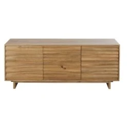 Maisons Du Monde Buffet 3 Portes En Bois De Manguier Massif Marron