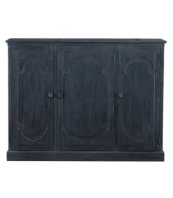 Signature Buffet 3 Portes En Bois L160 X H123cm - Gris