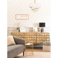 Maisons Du Monde Buffet 3 Portes En Manguier Massif Et Métal Effet Doré -Boutique Maisons du Monde buffet 3 portes en manguier massif et metal effet dore 1000 4 25 165788 7