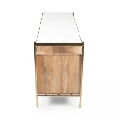 Oviala Buffet 3 Portes En Marbre Et Manguier 138 Cm Blanc 9 Oviala Buffet 3 Portes En Marbre Et Manguier 138 Cm Blanc -Boutique Maisons du Monde buffet 3 portes en marbre et manguier 138 cm blanc 3