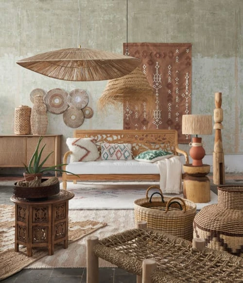 Maisons Du Monde Buffet 3 Portes En Sisal 5 Maisons Du Monde Buffet 3 Portes En Sisal – Image 5