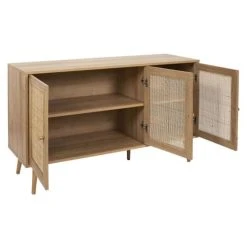 Alternative view of The Home Deco Factory Buffet 3 Portes L115cm