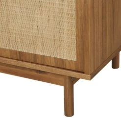 Maisons Du Monde Buffet 3 Portes Marron Et Fibre Végétale -Boutique Maisons du Monde buffet 3 portes marron et fibre vegetale 1000 9 6 229934 3